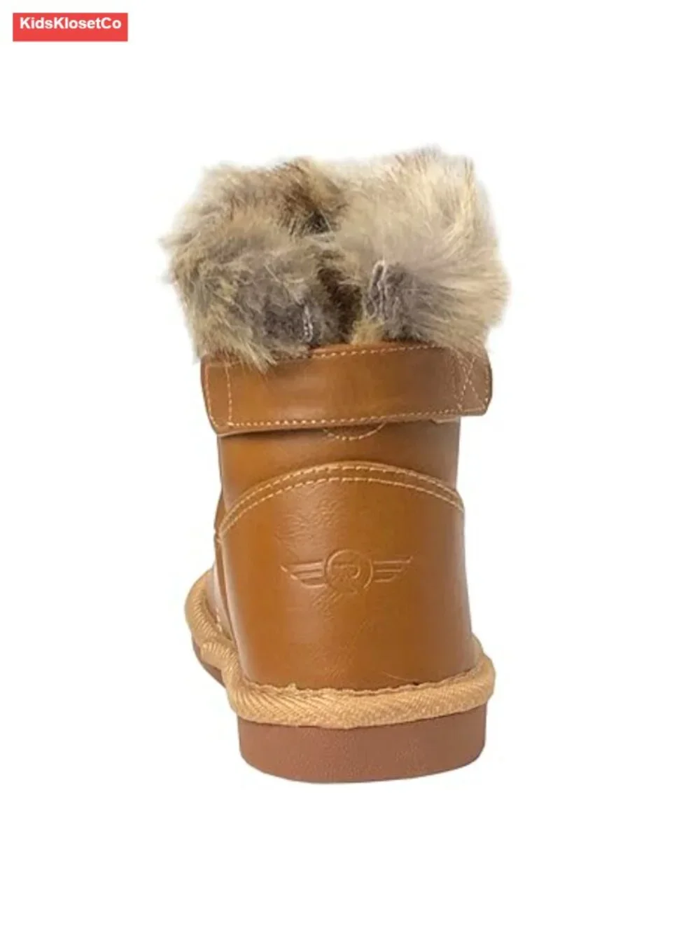 Toddler Girls Faux Suede Winter Snow Boots with Faux Fur Lining